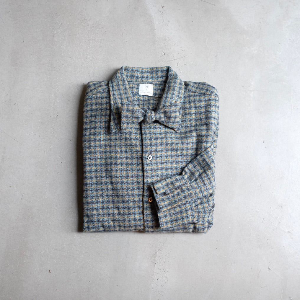 WEEKEND SHIRT COTTON TWEED – ANATOMICA AOYAMA