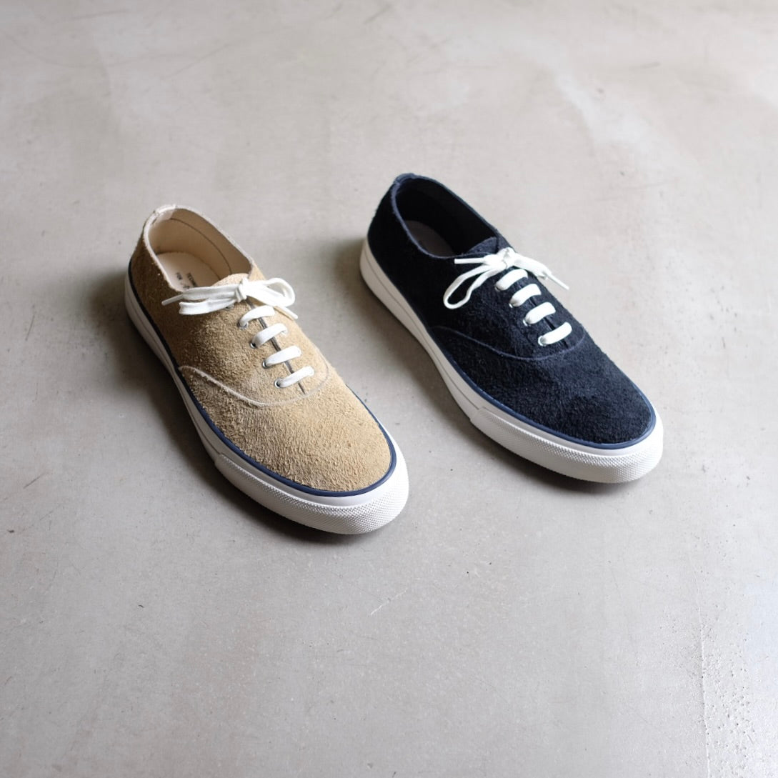 WAKOUWA DECK SHOES SUEDE LOW UNLINED 2024SS