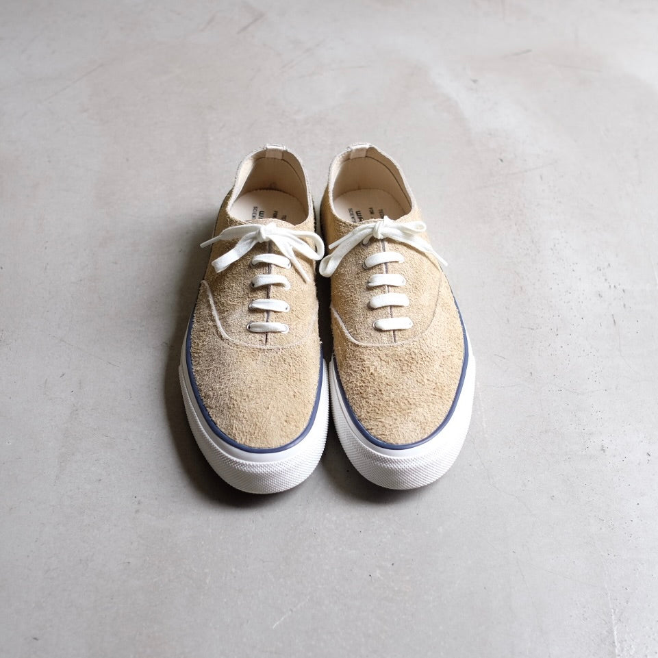 WAKOUWA DECK SHOES SUEDE LOW UNLINED 2024SS