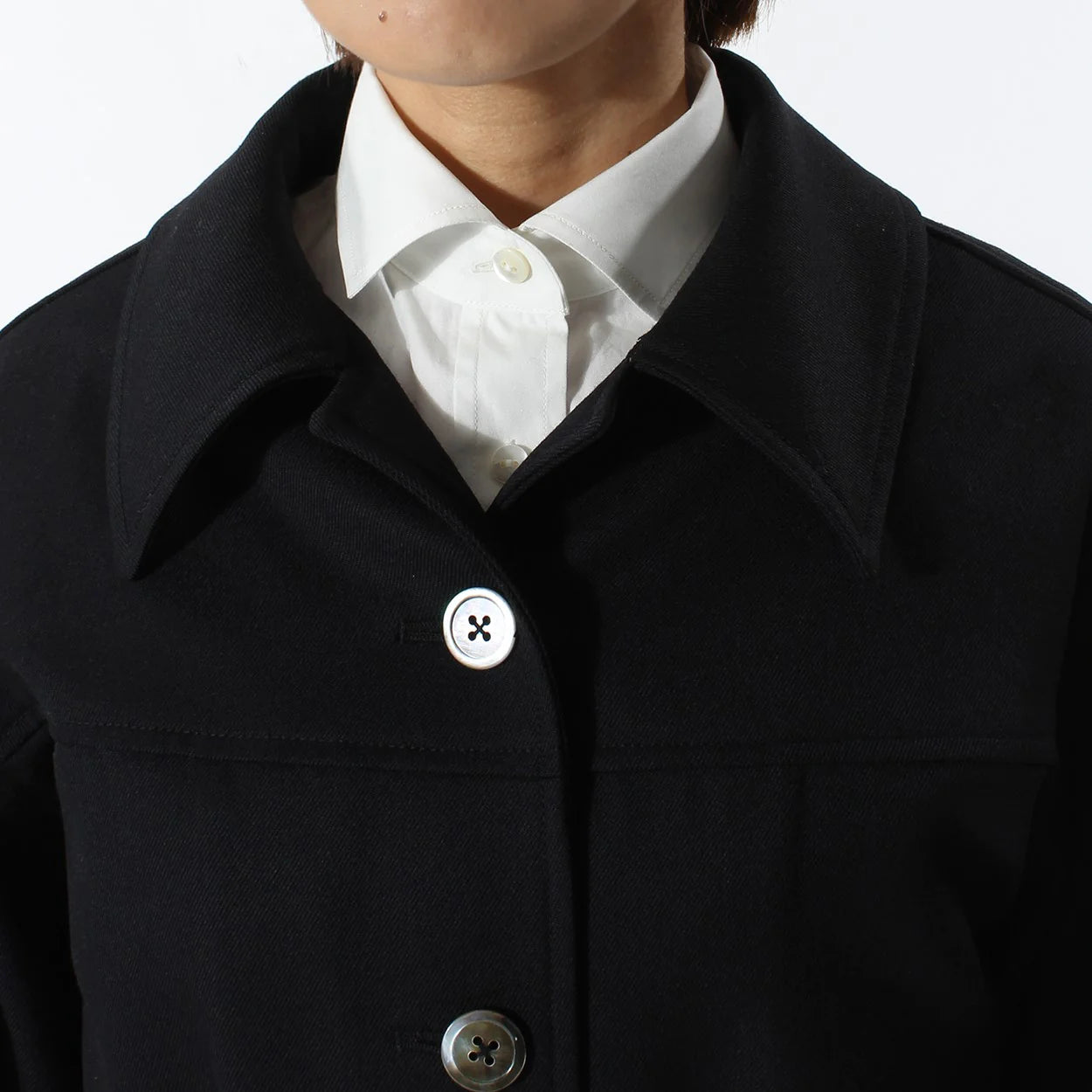 【WOMEN】EUGENE JACKET WOOL SERGE