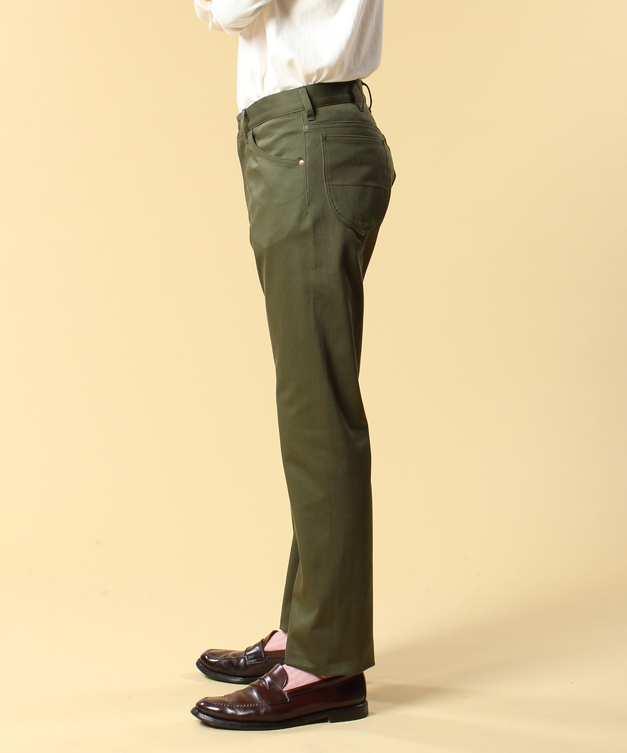 618 CALIFORNIAN SATEEN OLIVE – ANATOMICA AOYAMA