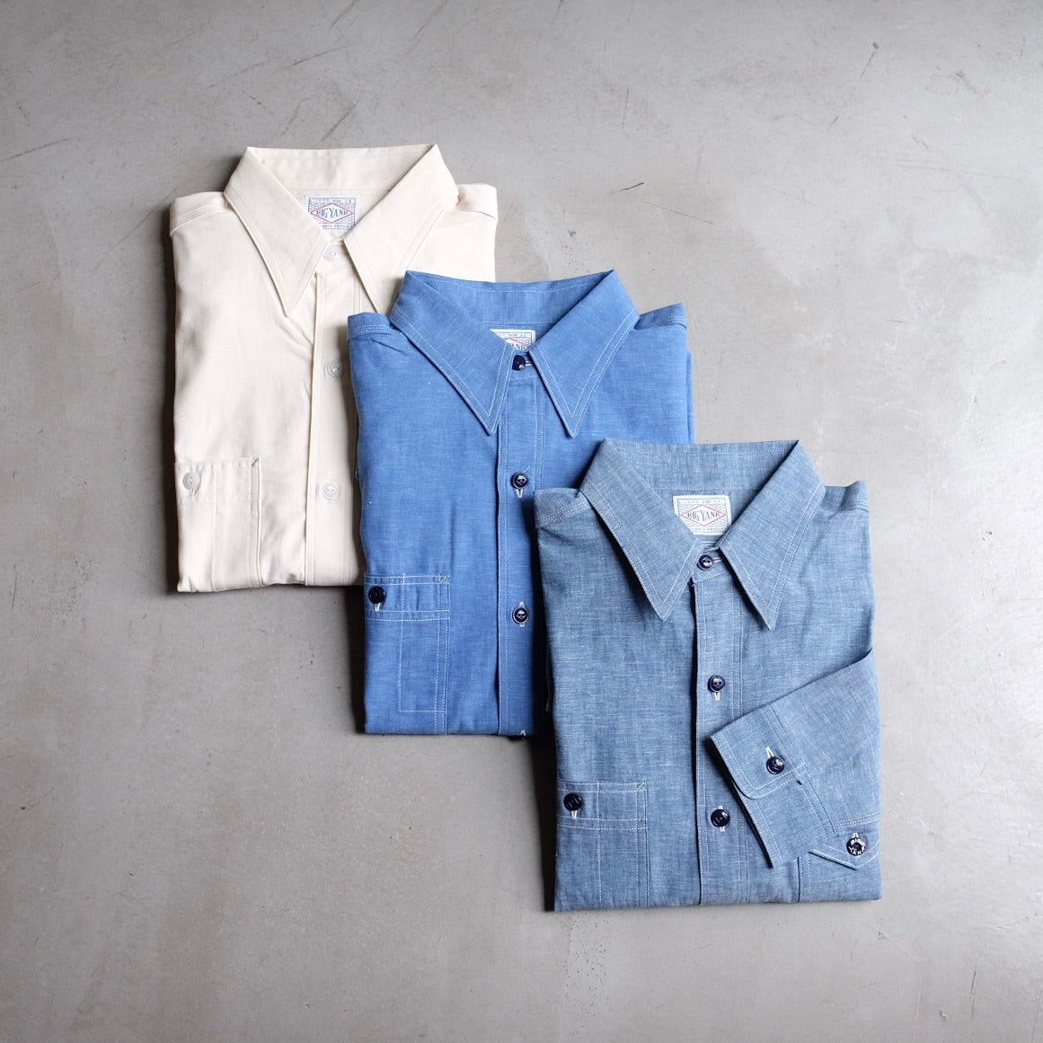 BIG YANK】1935 ORIGINAL CHAMBRAY – ANATOMICA AOYAMA