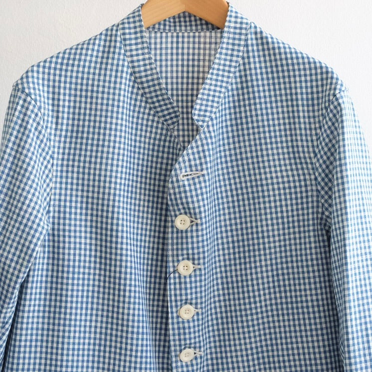 WOMEN】LADY'S DOLMAN GINGHAM – ANATOMICA AOYAMA