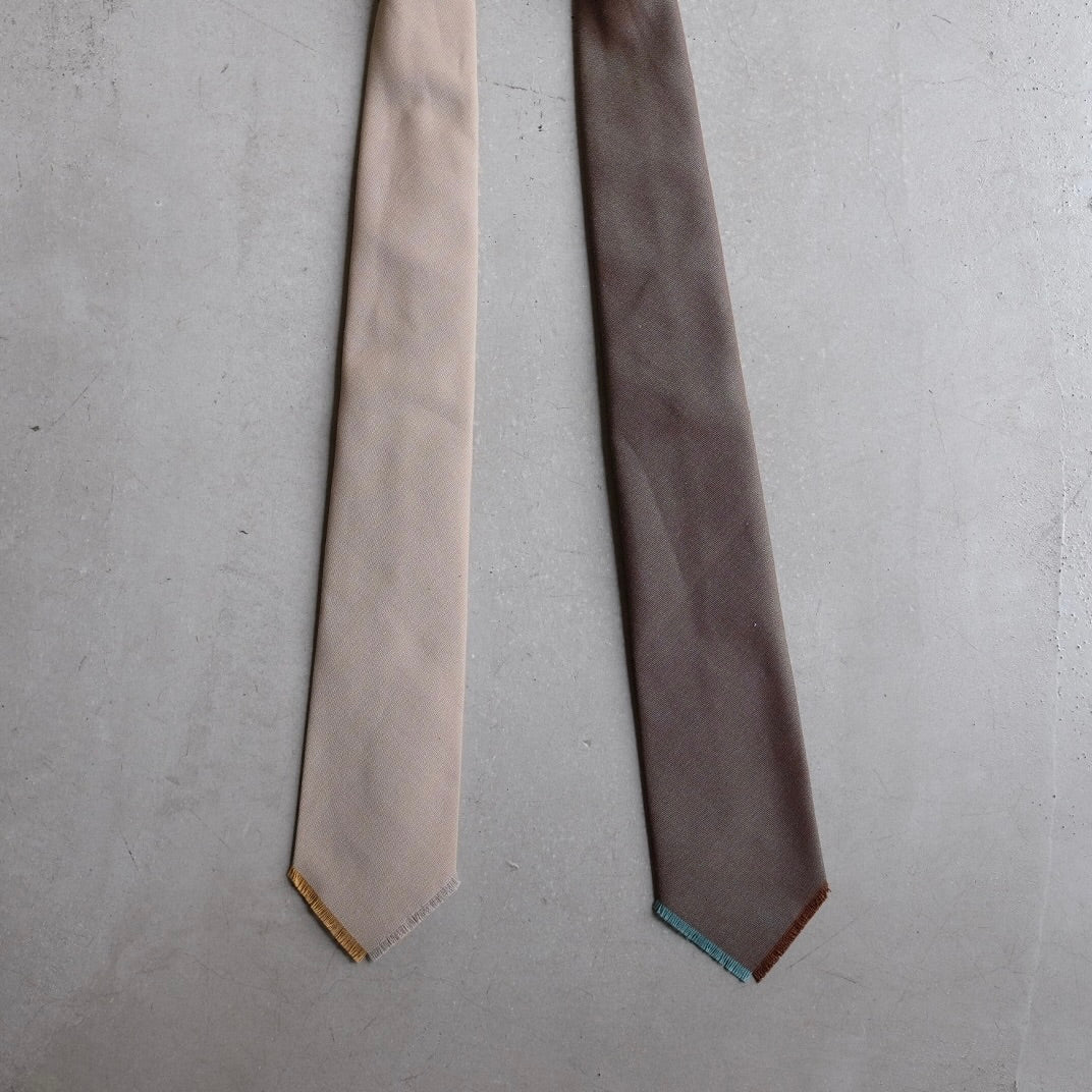 HAND FRINGE TIE CHANGING POPLIN