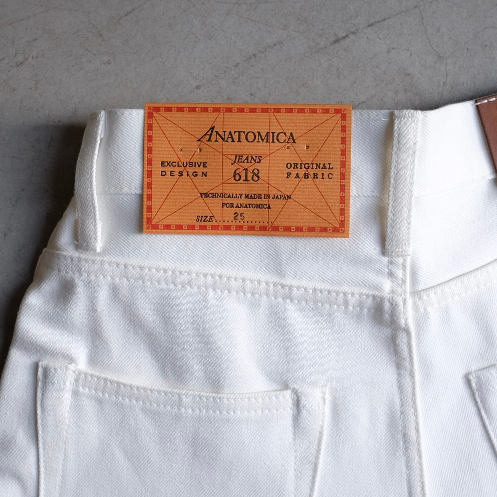 WOMEN】618 MARILYN Ⅰ WHITE DENIM – ANATOMICA AOYAMA