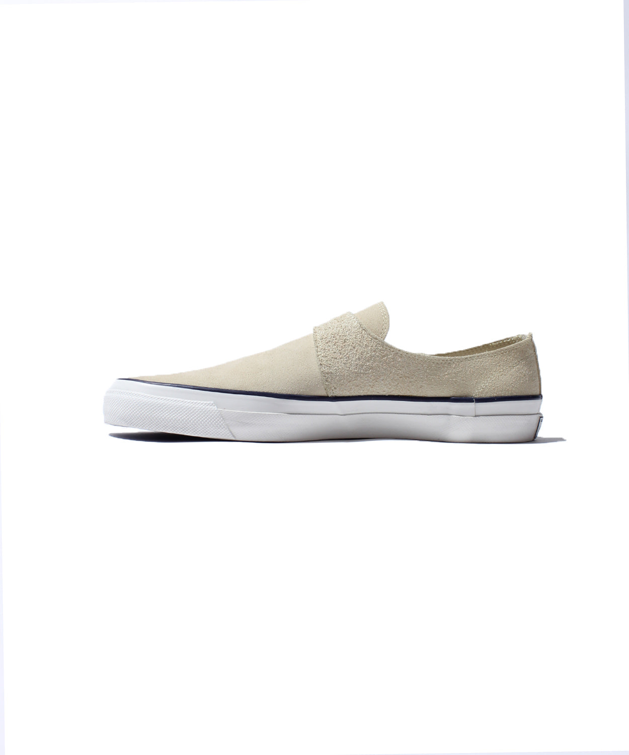 WAKOUWA DECK SHOES SUEDE MONK LOW UNLINED