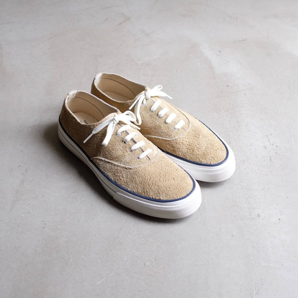 WAKOUWA DECK SHOES SUEDE LOW UNLINED 2024SS