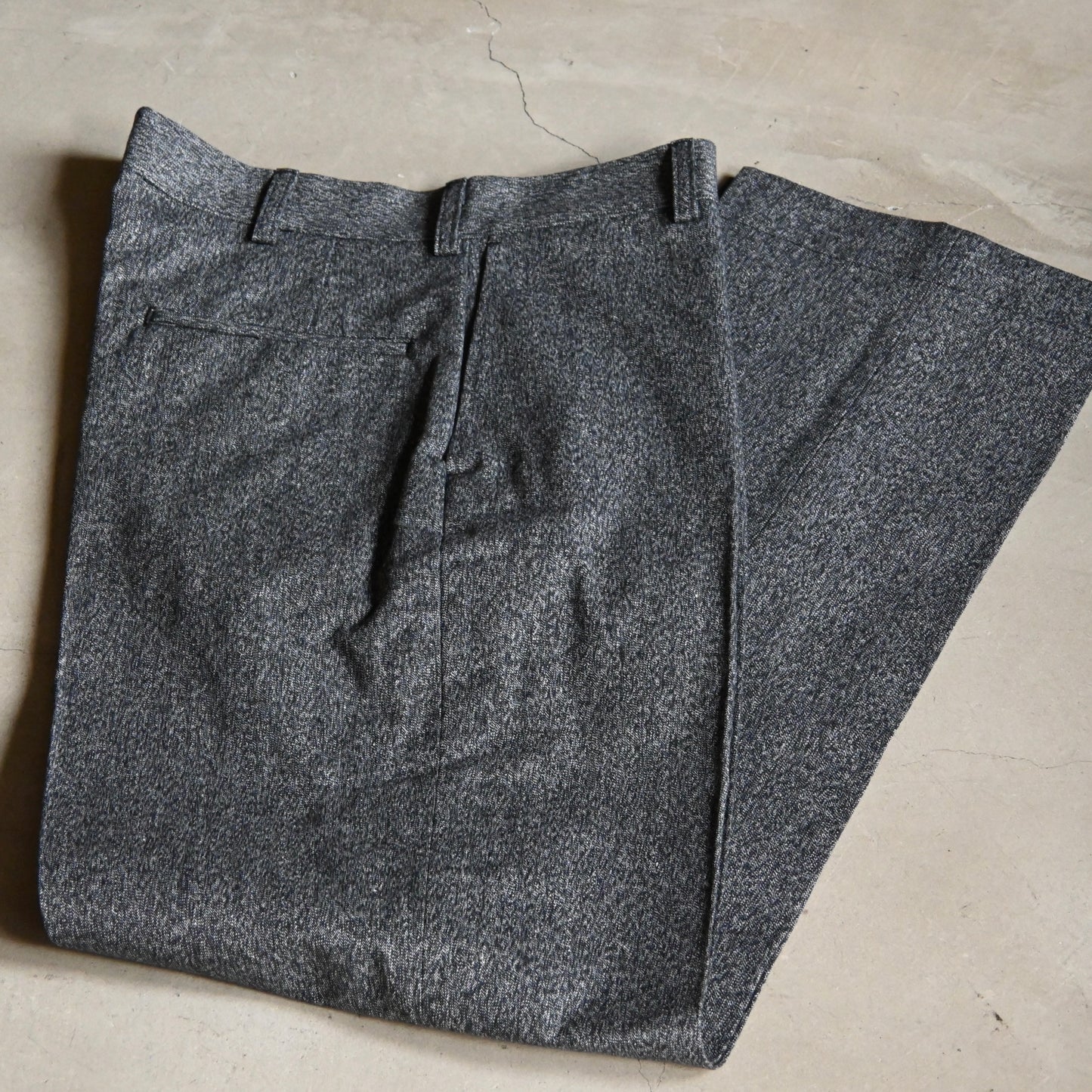 【YANKSHIRE】 1963 TROUSERS HEATHER CHAMBRAY