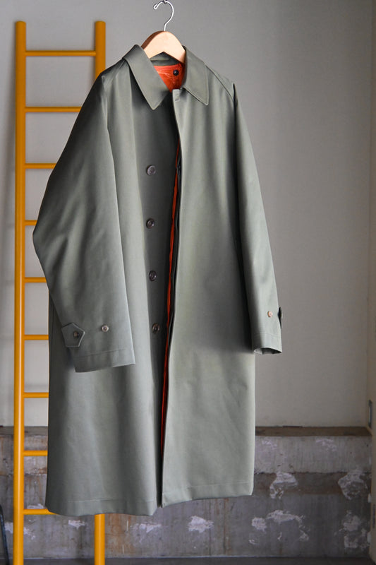 SINGLE RAGLAN COAT Ⅸ FR SATEEN W/ LINER