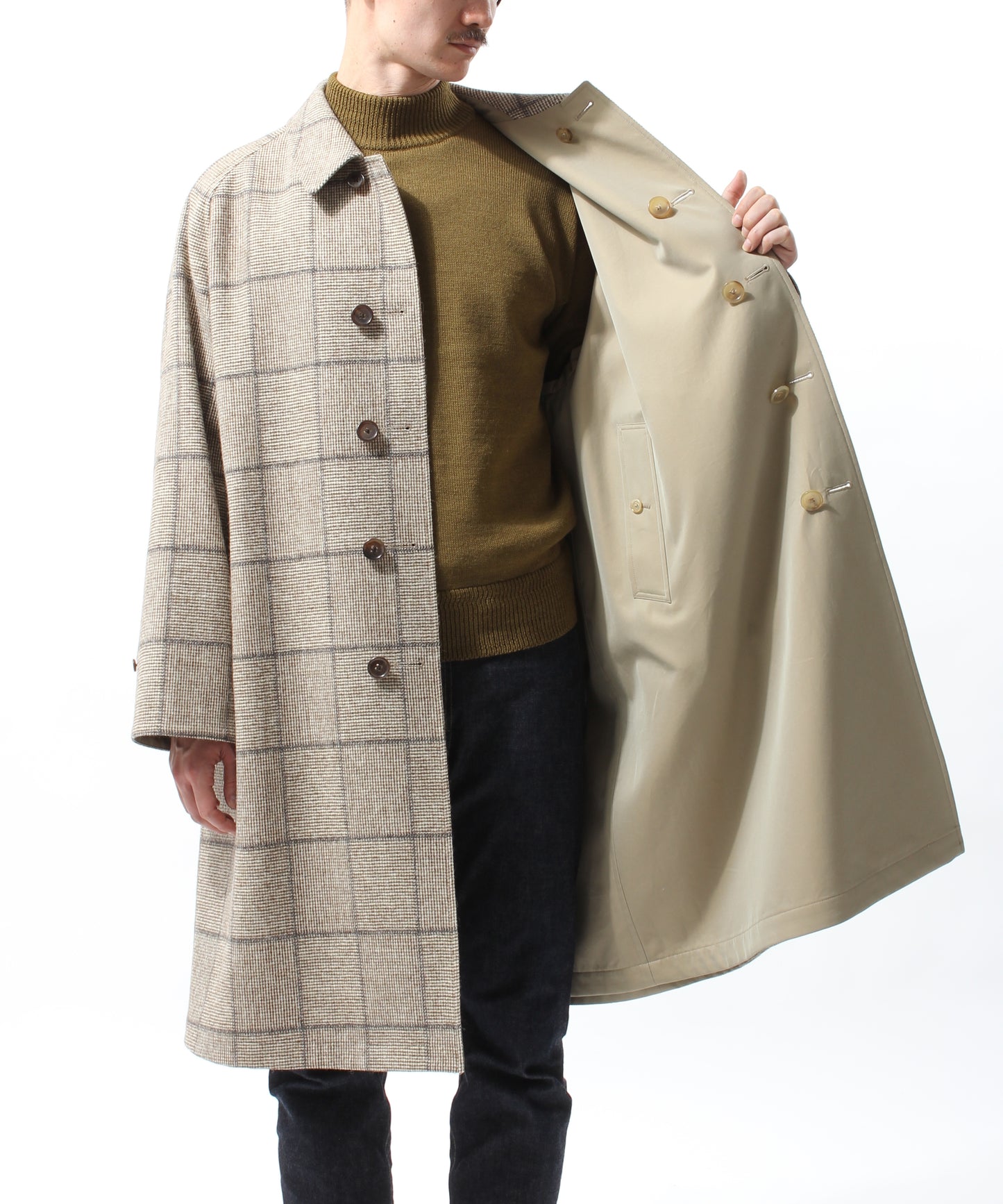 SINGLE RAGLAN COAT Ⅱ BEIGE 2024