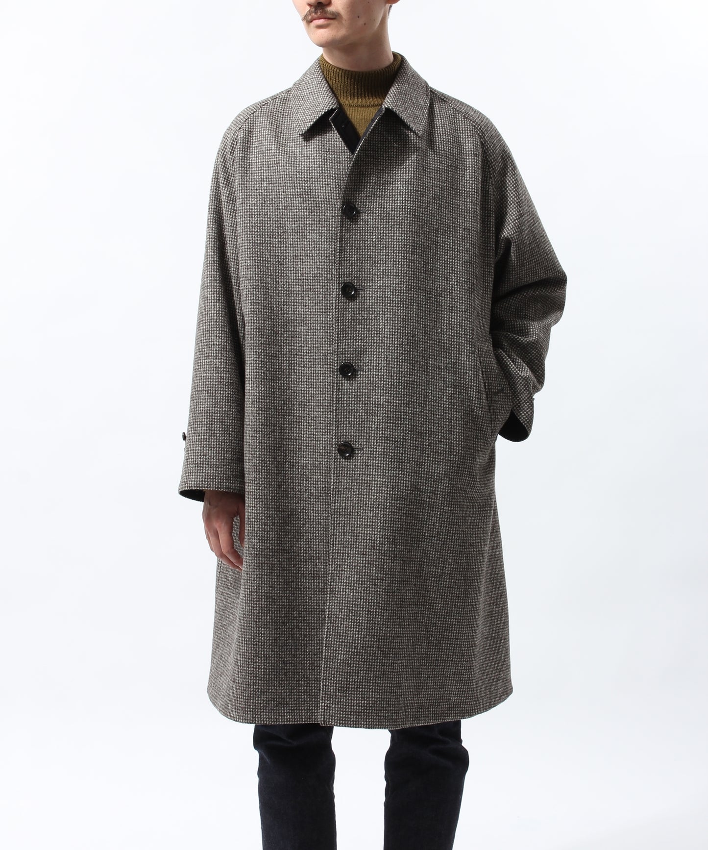 SINGLE RAGLAN COAT Ⅱ BLACK 2024