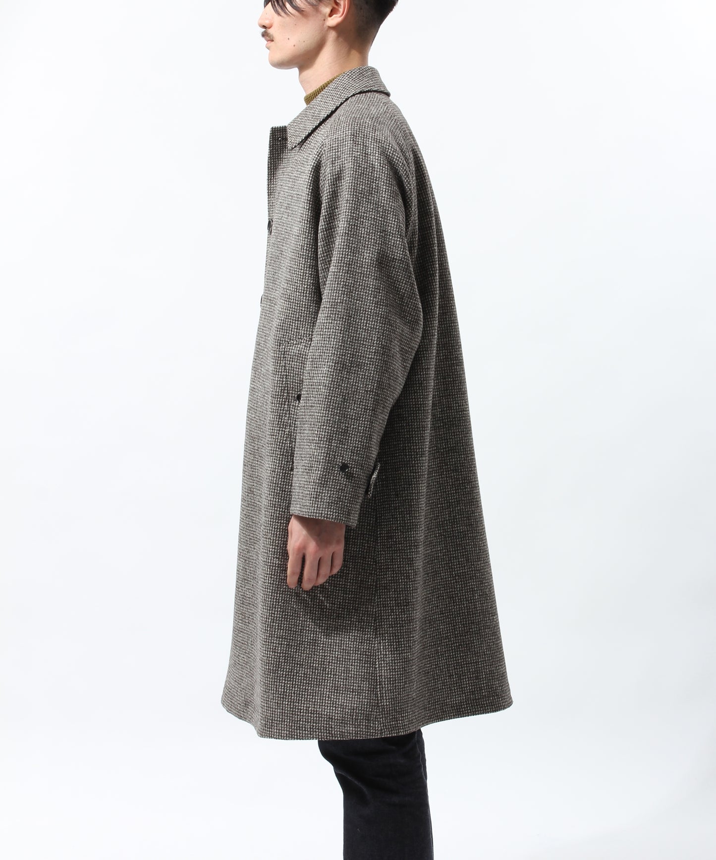 SINGLE RAGLAN COAT Ⅱ BLACK 2024