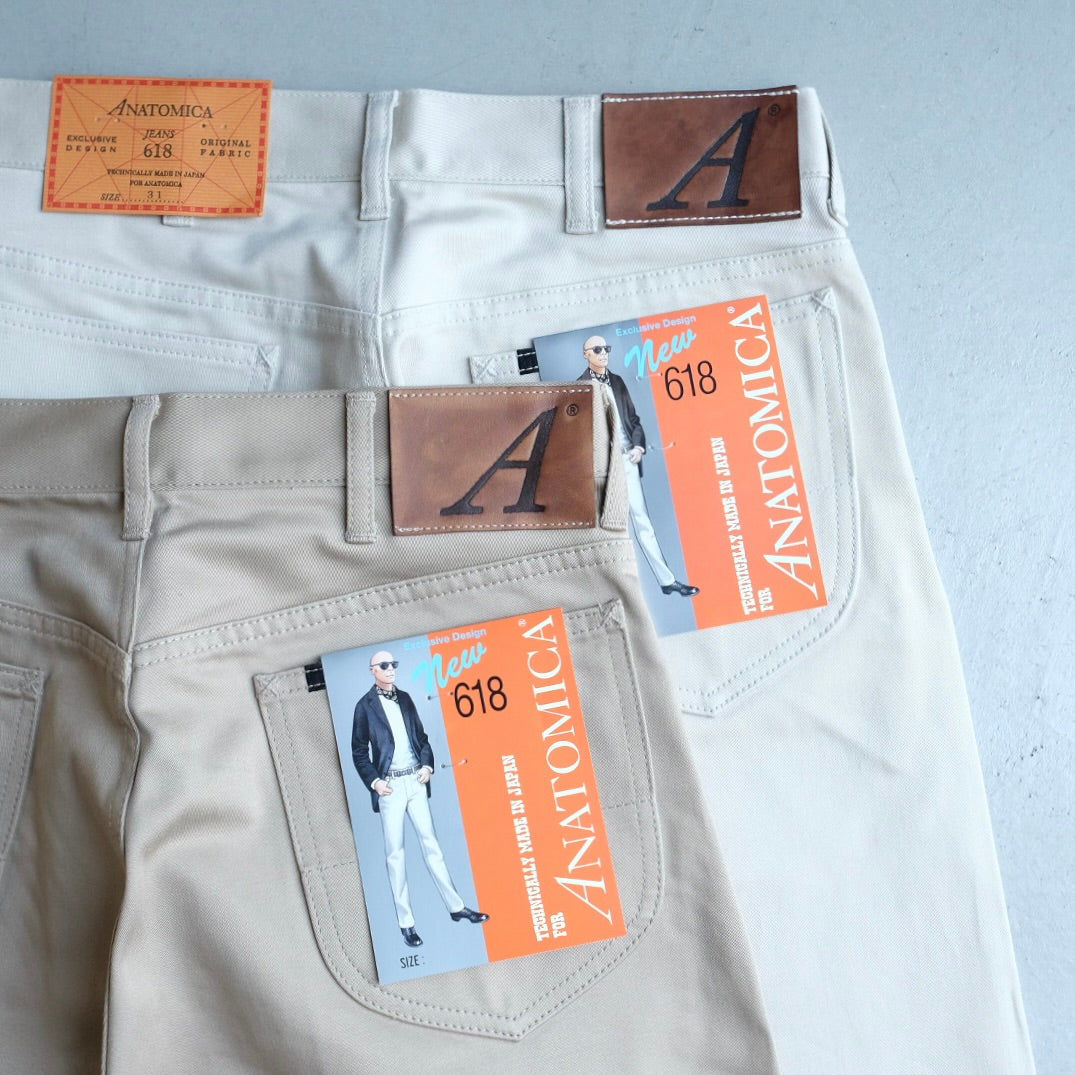 ANATOMICA 618 ORIGINAL SATEEN1018から発送致します - スラックス