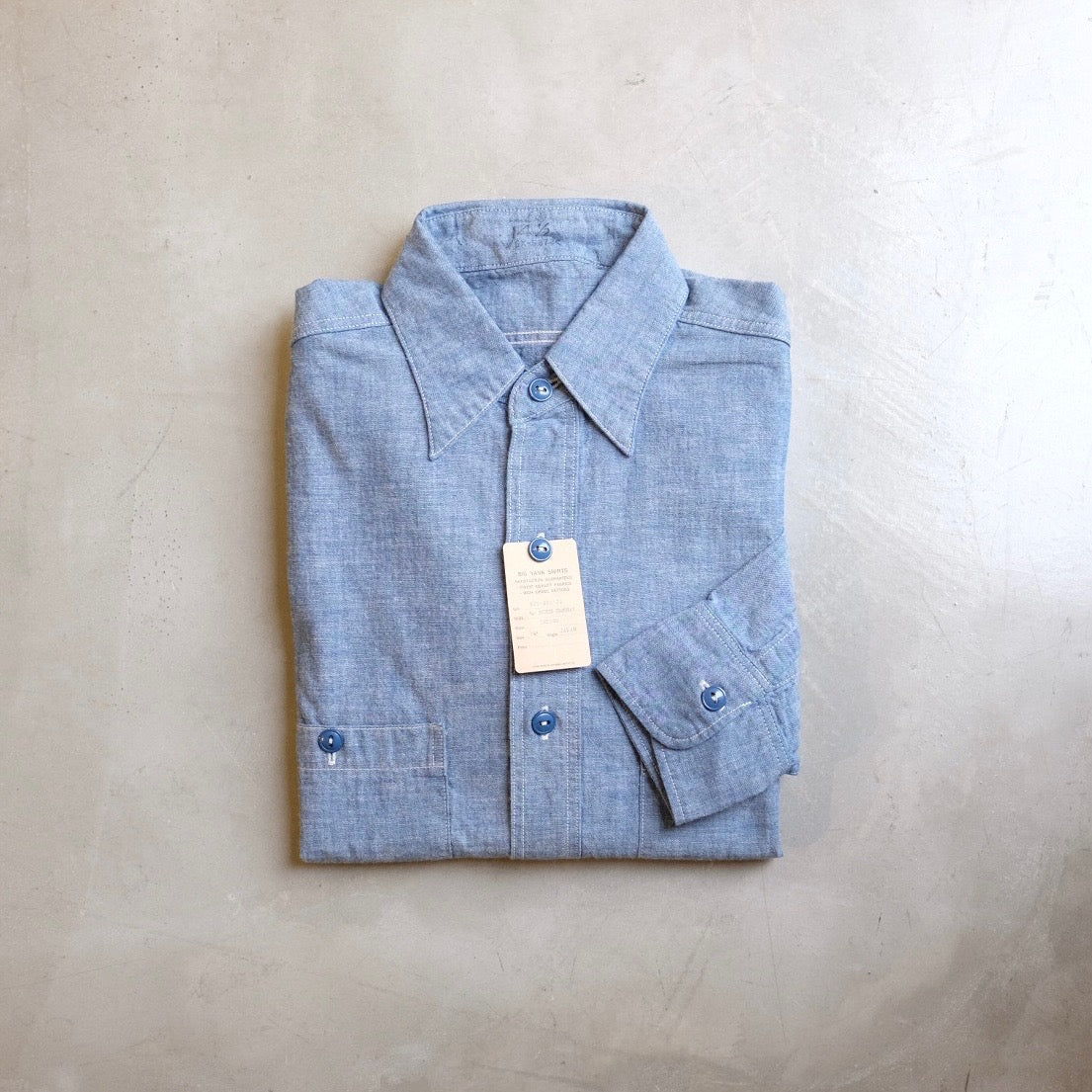 BIG YANK】M43 SHIRTS CHAMBRAY – ANATOMICA AOYAMA